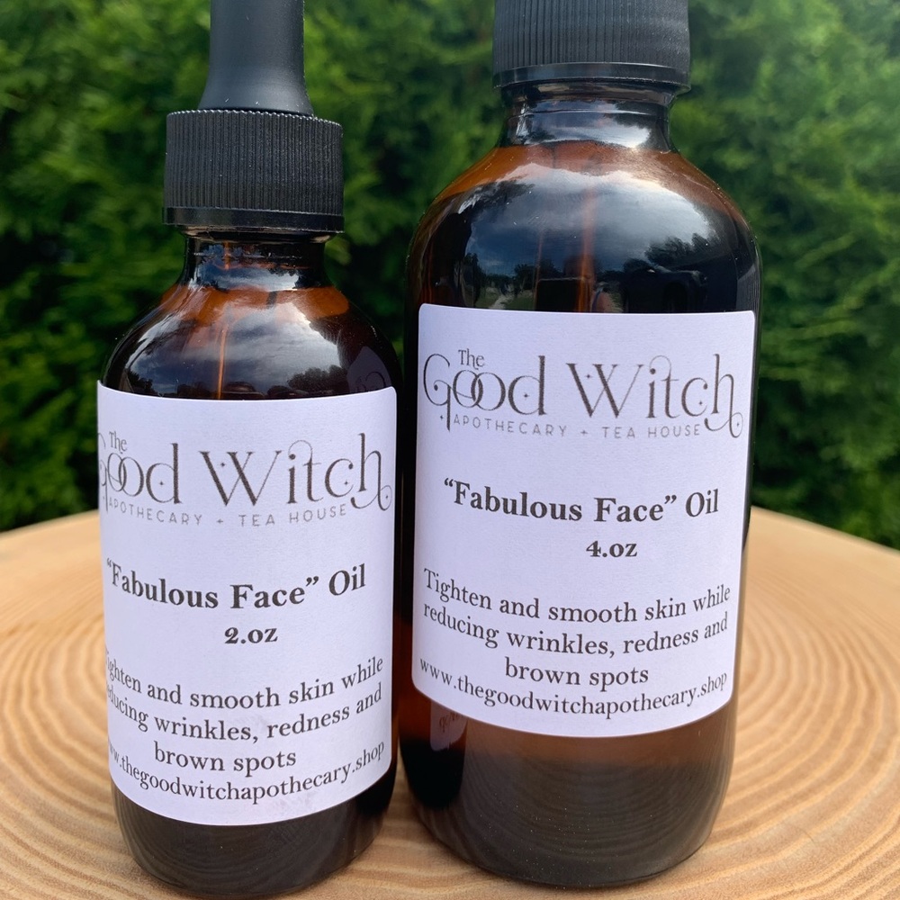 Fabulous Face Oil, Organic, Natural, Wrinkle Reducer, Skin Smoother, Purifying